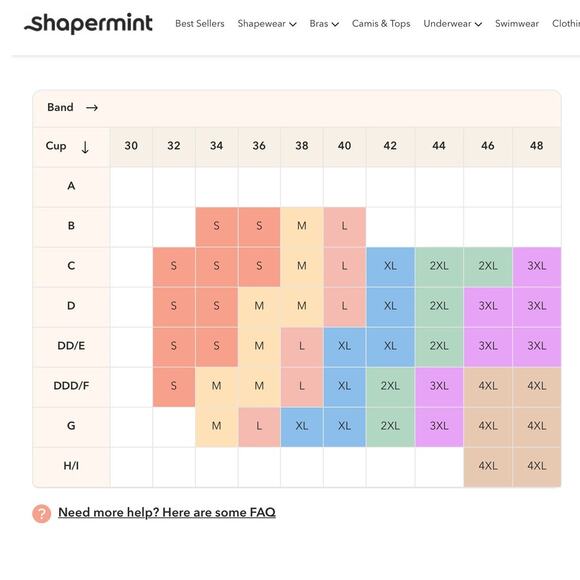 EUC Shapermint Essentials Smoothing Comfort Wireless Bra Size 2XL White - Picture 6 of 10